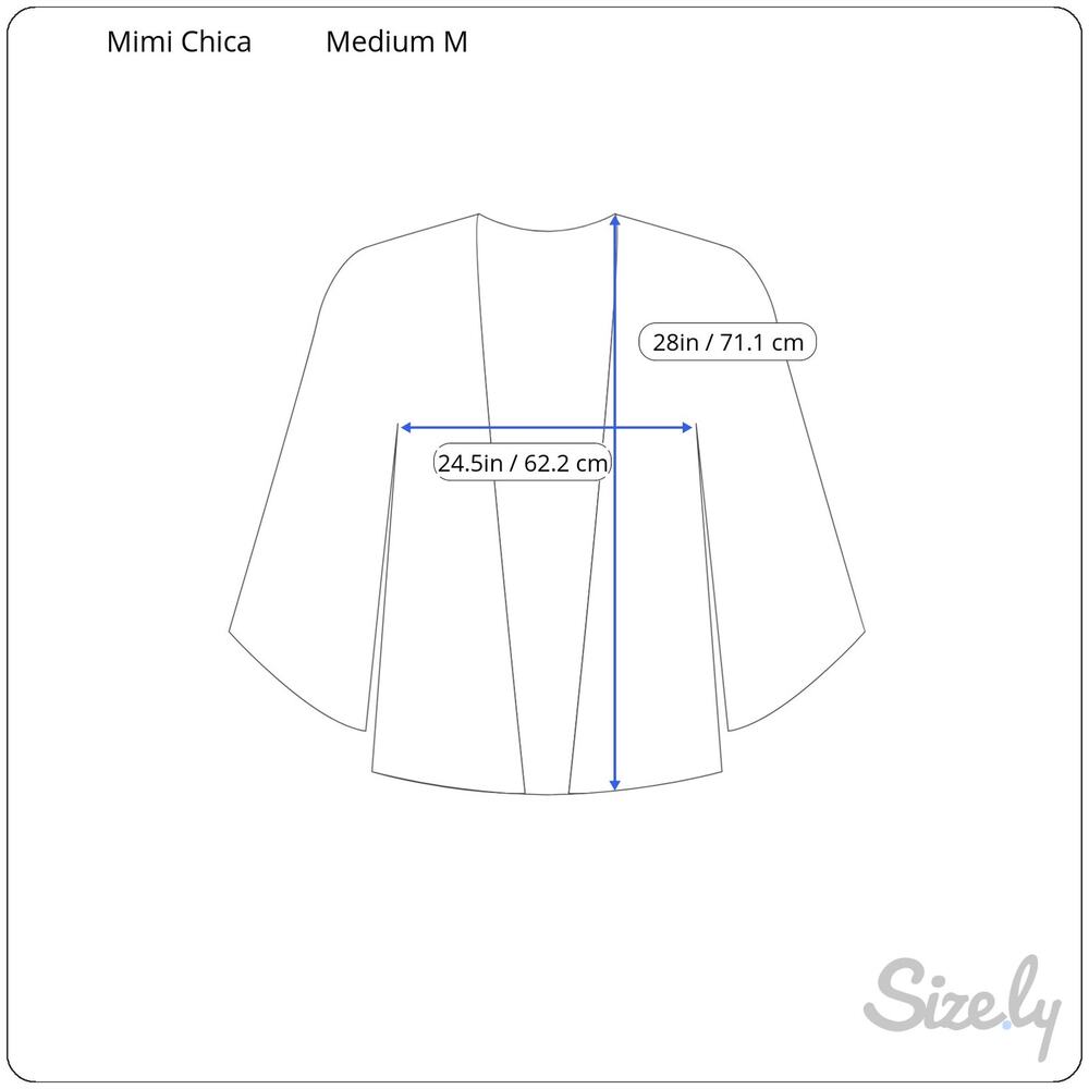 MIMI CHICA Black Purple Floral Lightweight Kimono Womens Medium M Boho Bohemian - Picture 2 of 7